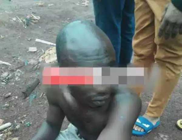 See the Face of an Okada Rider Caught for R*ping an 8-year-old Girl to Coma in Benue (Photo)